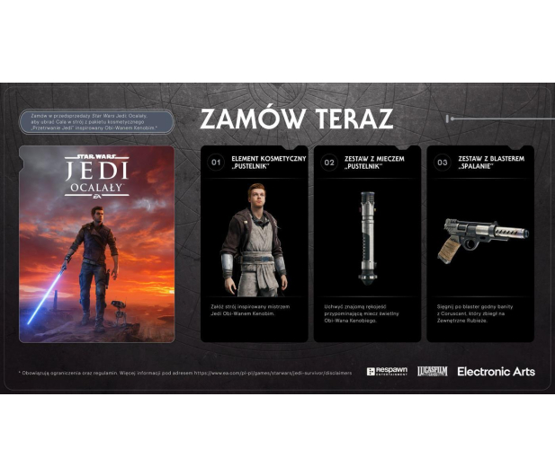 Star Wars Jedi: Ocalały XBOX Series X Edycja Deluxe - 1100268 - zdjęcie 3